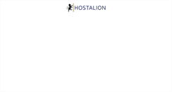 Desktop Screenshot of hostalion.com
